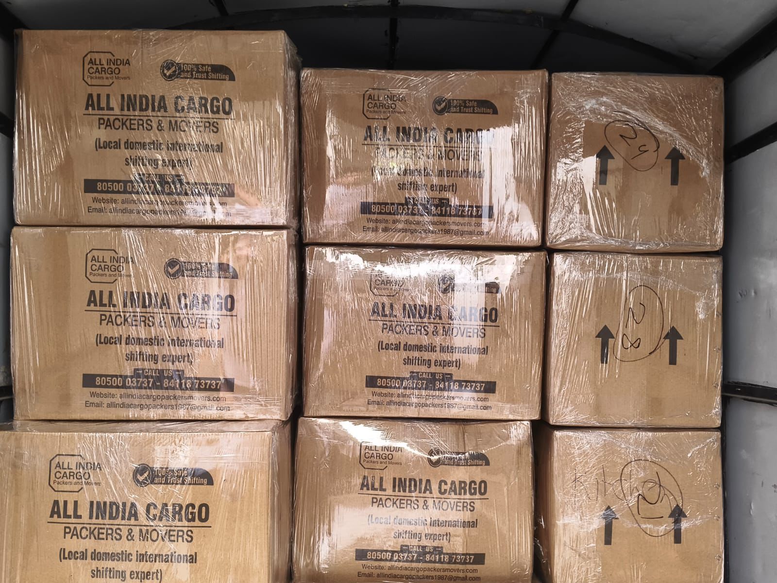 Packing and moving work photo - All India Cargo Packers and Movers